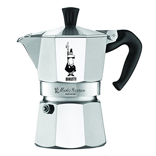 Moka Express 3 Cup Aluminum Stove Top Kettle Coffee Maker Press