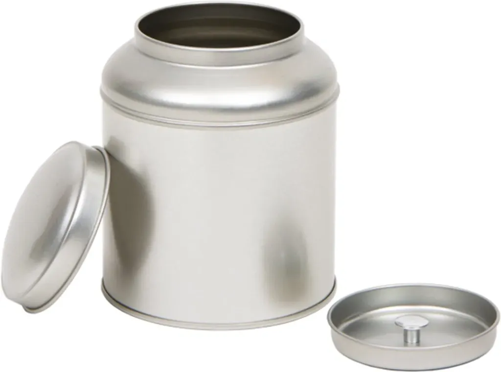 Theeblik 100 gram rond