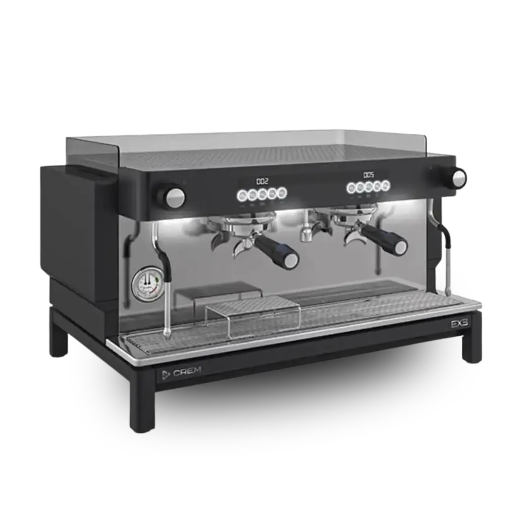 Crem EX3 2 groeps hoog model zwart