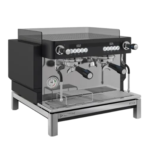 Crem EX3 2 groeps compact hoog model zwart