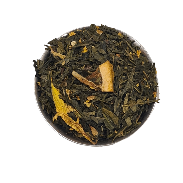 Groene thee Sencha Perzik Orange (1KG)
