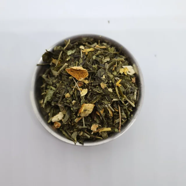 Groene thee Sencha Lemon (1KG)